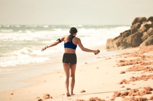 Hardlopen op het strand: de voordelen van zand weerstand