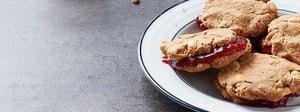 Proteinové peanut butter sandwich cookies | Světová kuchyně