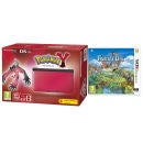 Nintendo 3DS XL Red and Black Console - Includes Pokémon Y & Fantasy Life
