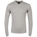 Atticus Men's Fredrick V-Neck Knit - Grey Marl