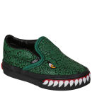 Vans Toddlers' Slip On T Rex Trainers - Green