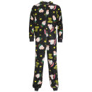 Family Guy Men's Pete Printed Onesie - Black