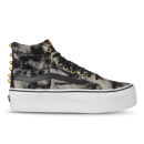 Vans Women's Sk8-Hi Platform Studded Hi-Top Trainers - Black