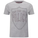 883 Police Men's Eskimo Graphic T-Shirt - Grey Marl