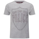 883 Police Men's Eskimo Graphic T-Shirt - Grey Marl