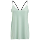 VILA Women's Mortal Cami Top - Fair Aqua