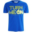 Xplicit Men's Turn Me On T-Shirt - Deep Azure