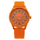 Gio Goi 'Bass Head' Orange Strap Watch