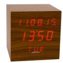 Karlsson Table Alarm Clock - LED Cube 