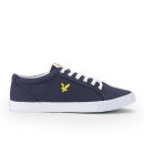Lyle & Scott Men's Halket Canvas Trainers - Ink Navy