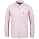 Barnaby Mac Men's Bath Shirt - Pink Stripe