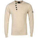 Bench Men's Unreal Crew Neck Knit - Sleet Marl
