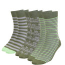 Green Treat Men's 3 Pack Sock Gift Set - Green