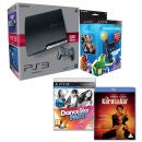 Playstation 3 PS3 Slim 320GB Console: Bundle (Includes Karate Kid 2010 Blu-ray + Move Starter Pack and Dance Star Party)
