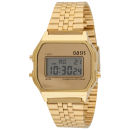 Oasis Women's Retro Gold Digital Watch