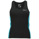 Gola Women's Pica Fitness Vest - Black/Capri Blue