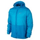 Nike Men's Printed Hurricane Jacket - Vivid Blue