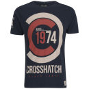 Crosshatch Men's Fazedown T-Shirt - Total Eclipse
