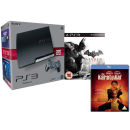 Playstation 3 PS3 Slim 320GB Console: Bundle (Includes Batman Arkham City And Karate Kid 2010 Blu-ray)
