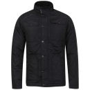 Brave Soul Men's Exchange Quilted Jacket - Black