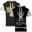 Everlast Men's 2-Pack Hooded Tops - Black & Charcoal Marl/White