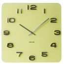 Karlsson Wall Clock Vintage - Yellow 