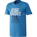 adidas Men's Above The Rest T-Shirt - Solar Blue