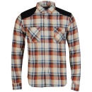 Native Youth Men's Shirt - Red/Blue Check