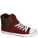 Crosshatch Men's Jumpball Hi-Top Trainers - Red