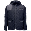 Voi Jeans Men's Majesty Hooded Jacket - Dressers Blue