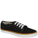 Vans 106 Vulcanized Canvas Trainer - Black/Rasta