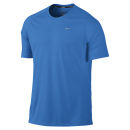 Nike Men's Miler Short Sleeve T-Shirt - Blue