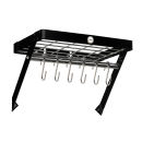 Hahn Metro Wall Rack - Black Metal