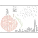 Spineless Classics James and the Giant Peach Colour Print