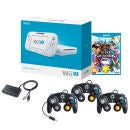 Nintendo Wii Basic With Super Smash Bros + 3 Gamecube Controllers