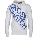 Crosshatch Men's Speaker Hooded Sweatshirt - White