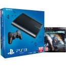 PS3: New Sony PlayStation 3 Slim Console (500 GB) - Black - Includes (Metal Gear Rising: Revengeance)