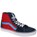 Vans Sk8-Hi Top Trainers - Dress Blue / Chilli Pepper