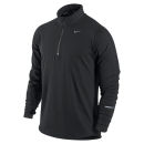 Nike Men's Element 1/2 Zip Running Top - Black/Silver