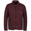 Boxfresh Men's Bacciverous Quilted Jacket - Cordovan