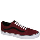 Vans Old Skool Suede/Canvas Trainers - Port Royale/Black