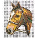 Mostaix Red Ribbon Series Mosaic - Horse