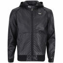 Ecko Men's Coco Quilted Leather Look Jacket - Black