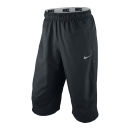 Nike Men's Team Woven 3/4 Length Pants - Black