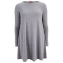 Influence Women's Swing Dress - Grey 