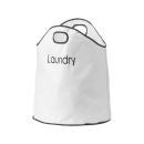 Premier Housewares Dual Handled Laundry Bag - White