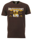 Drunknmunky Men's 3D T - Shirt - Java Brown