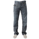 Enzo Boys' EZB10 Straight Leg Blue-Denim Jeans