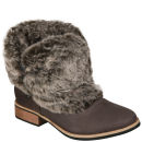 Boxfresh Women's Kimper Fur Boots - Mid Grey