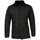Soul Star Men's Quilt Jacket - Black